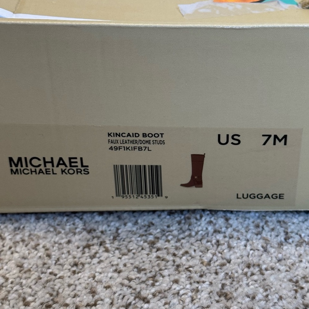 Michael Kors Brown Knee-High Boots - Picture 7 of 7